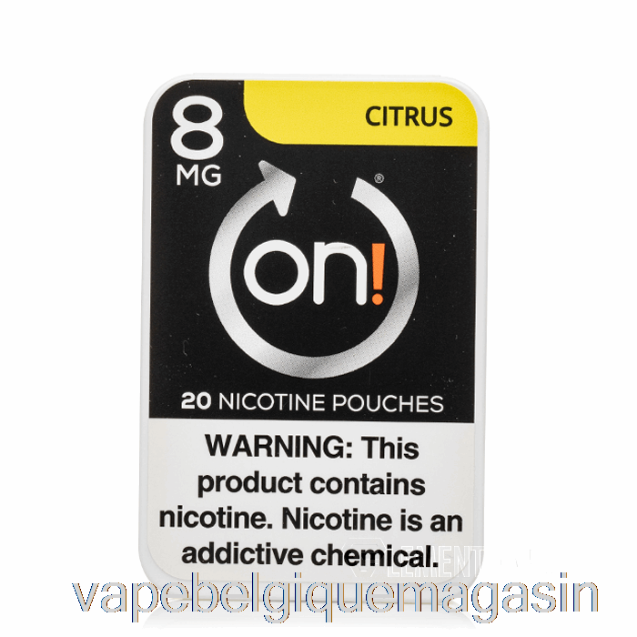 Vape Belgique, C'est Parti ! Sachets De Nicotine - Agrumes 8mg